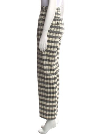 BODE Wool Wide Leg Pants