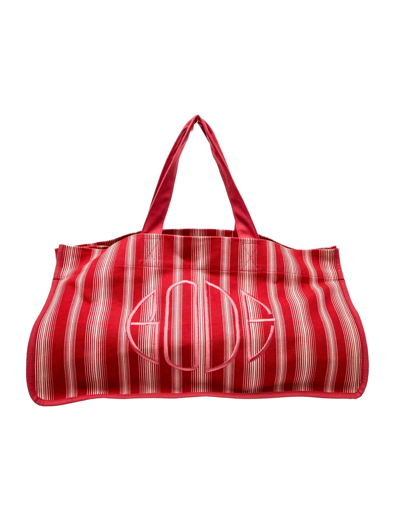 BODE Canvas Parasol Striped Tote w/ Tags