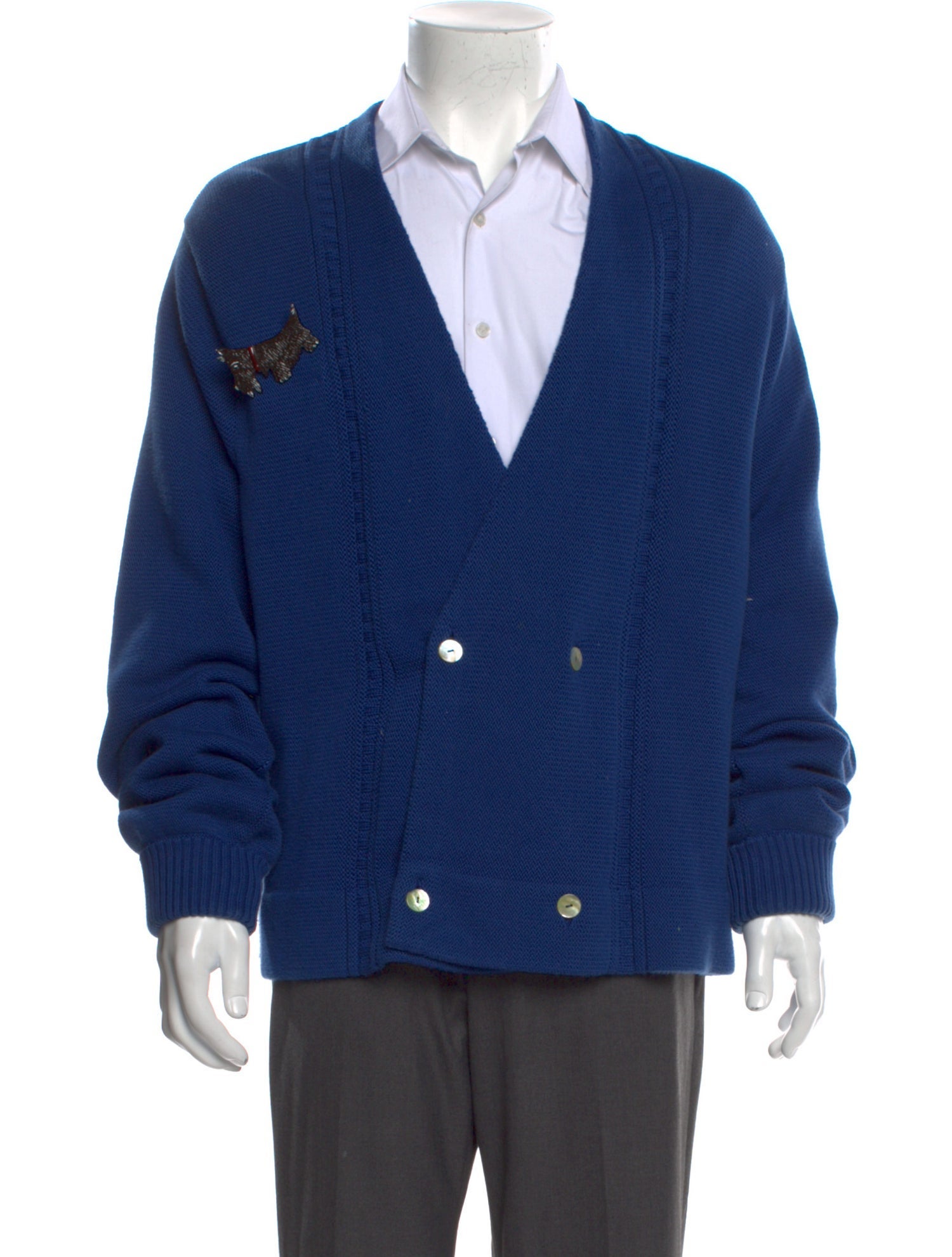 BODE V-Neck Long Sleeve Cardigan