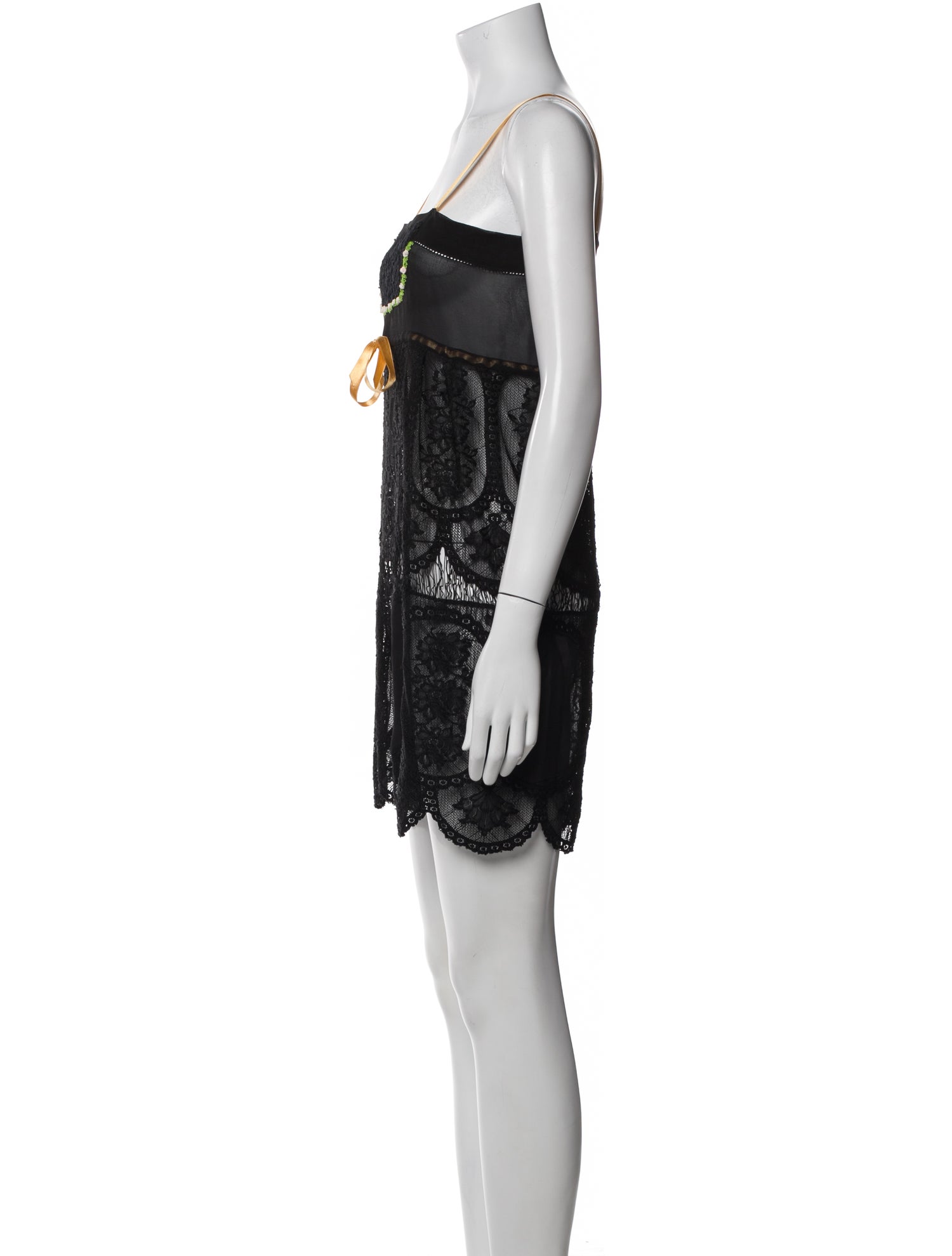 BODE Silk Mini Dress