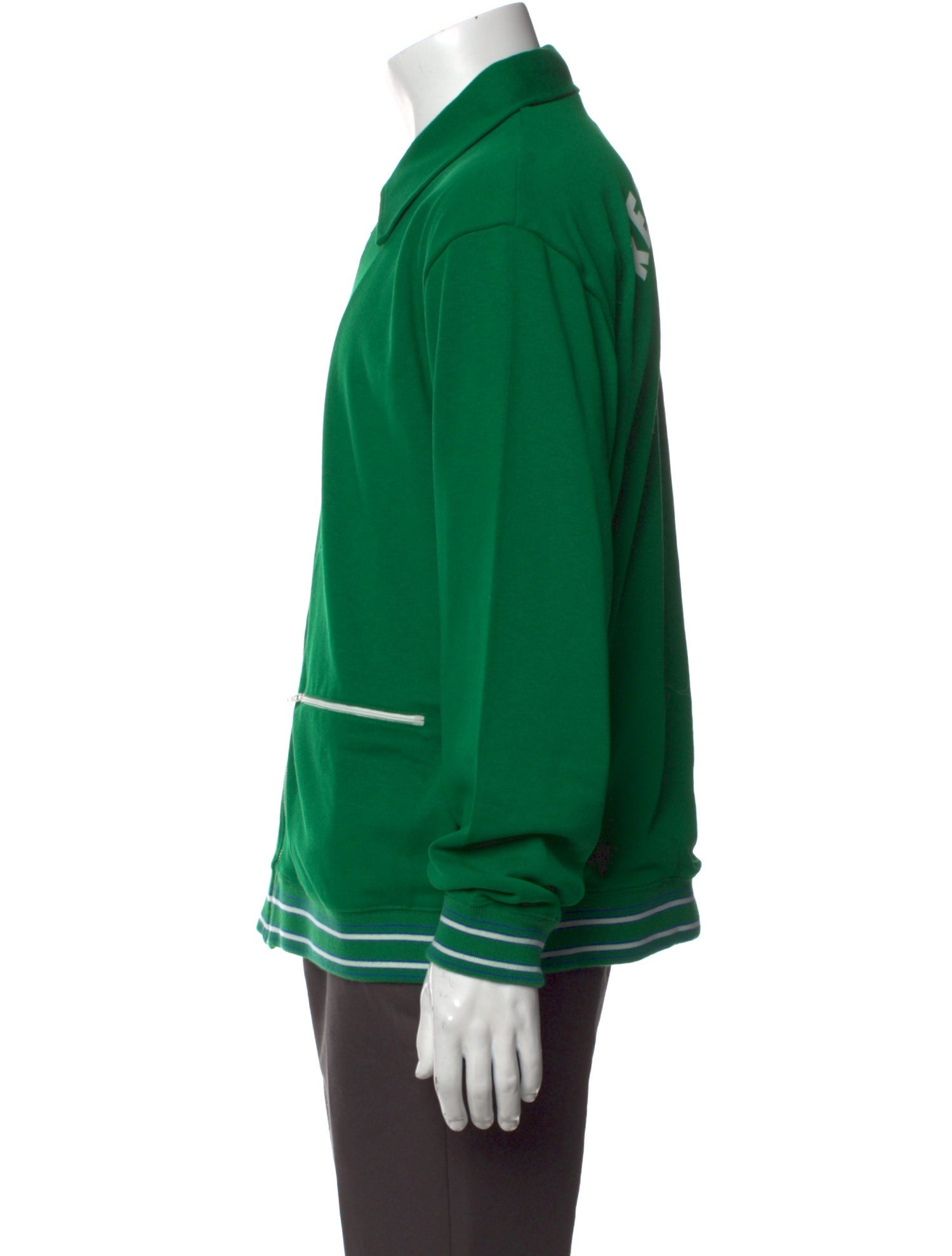 BODE Graphic Print Collar Cardigan