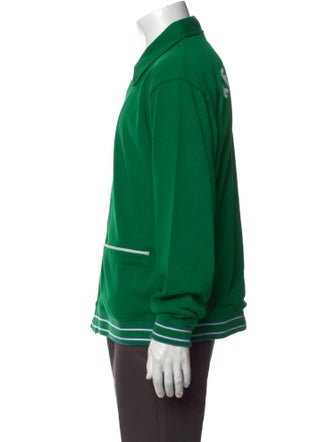 BODE Graphic Print Collar Cardigan