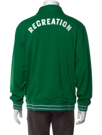 BODE Graphic Print Collar Cardigan