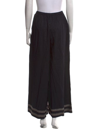BODE Striped Wide Leg Pants