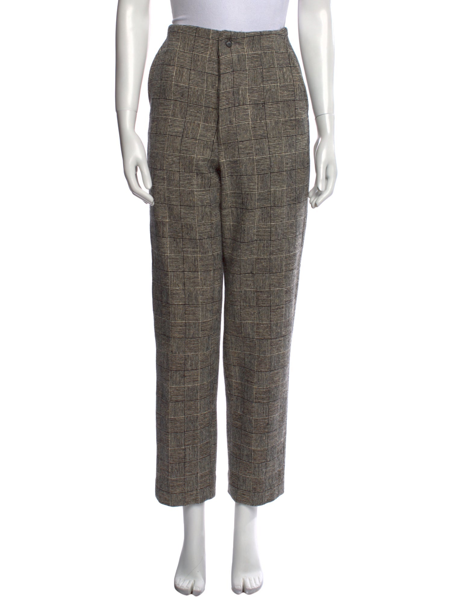 BODE Wool Straight Leg Pants