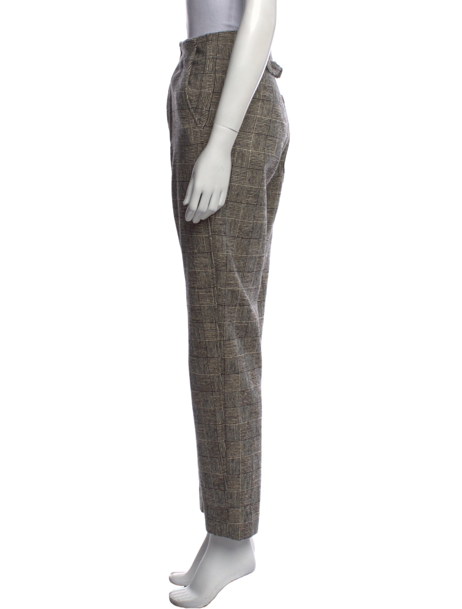 BODE Wool Straight Leg Pants