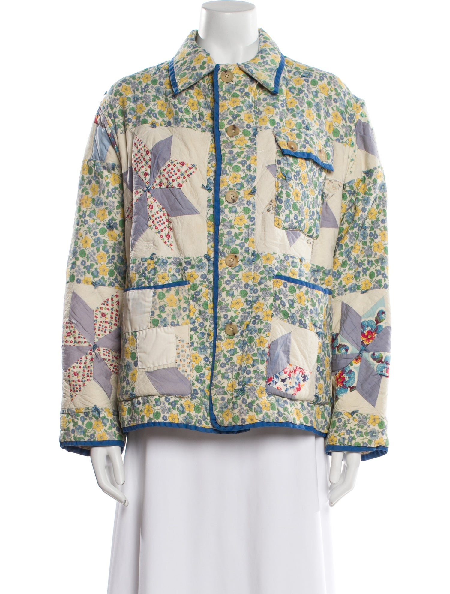 BODE Floral Print Jacket