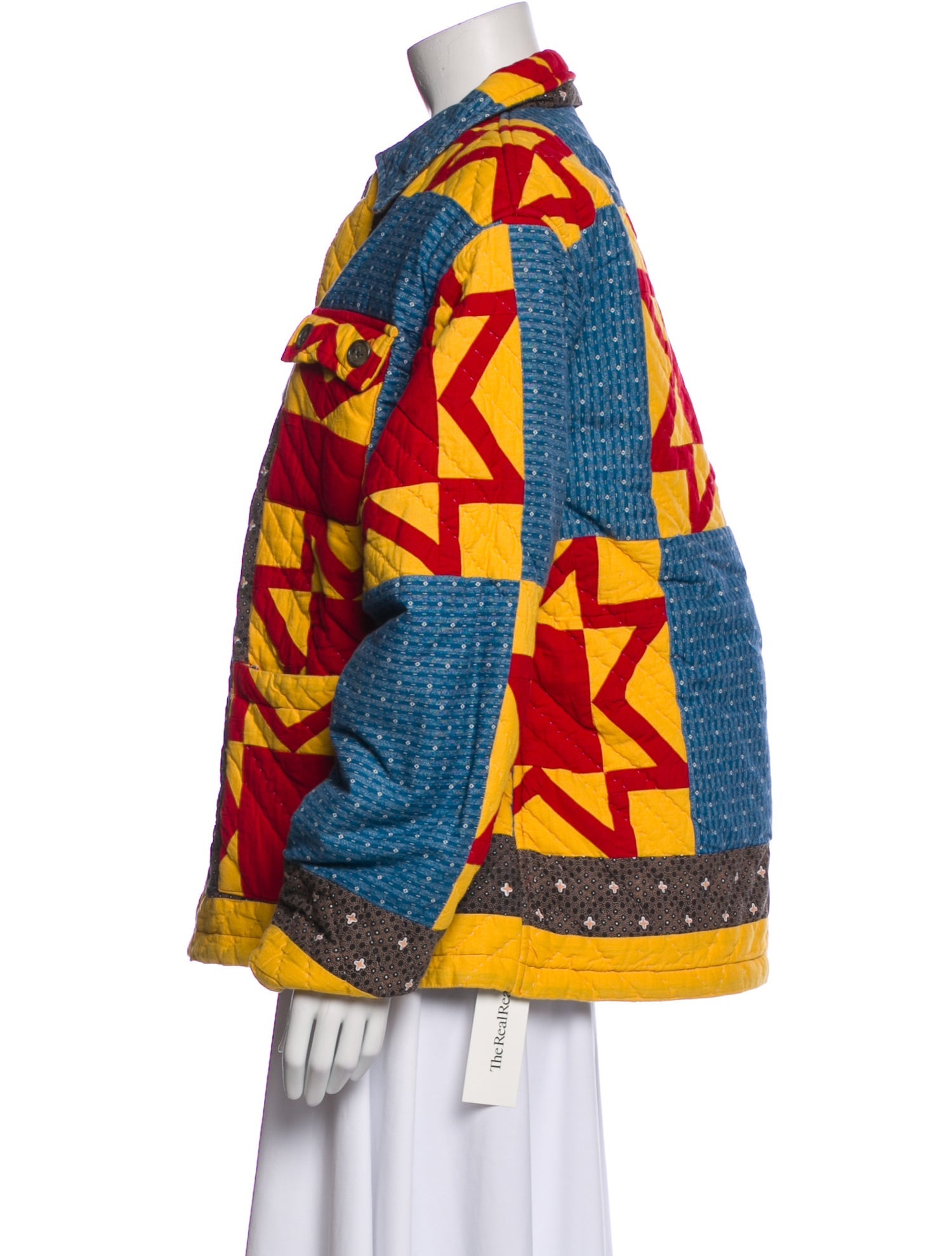 BODE Floral Print Coat