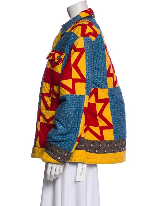 BODE Floral Print Coat