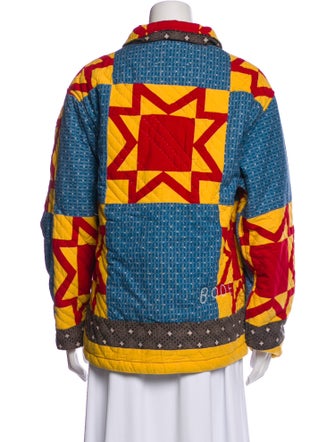 BODE Floral Print Coat