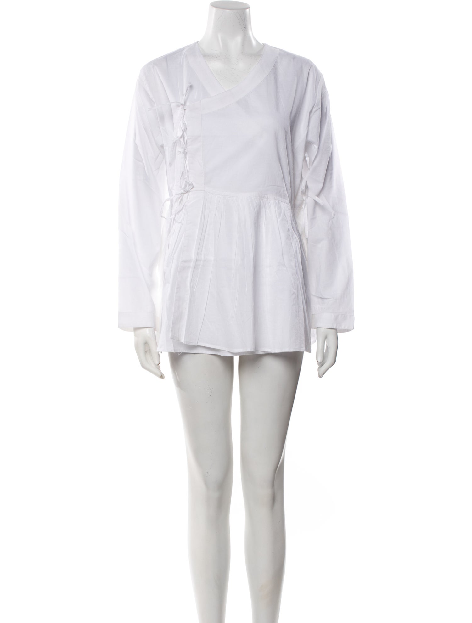 BODE Scoop Neck Long Sleeve Tunic