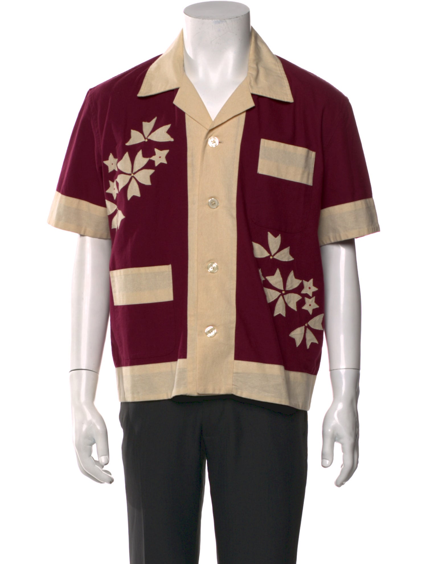 BODE Printed Short Sleeve Shirt