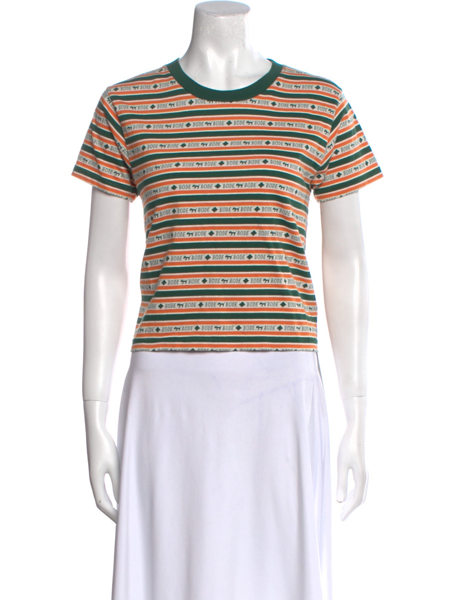 BODE Striped Crew Neck T-Shirt w/ Tags