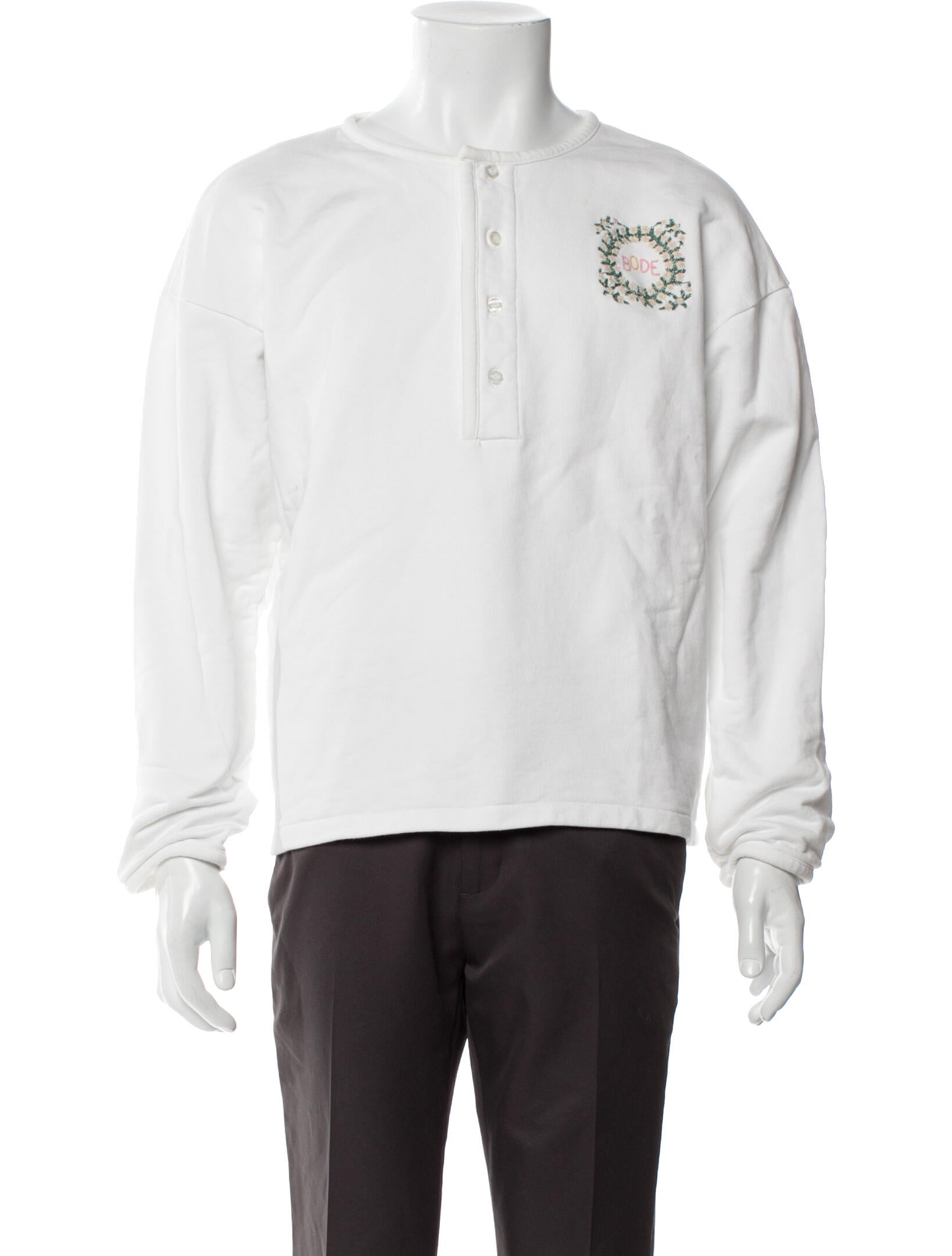 BODE Graphic Print Long Sleeve Shirt