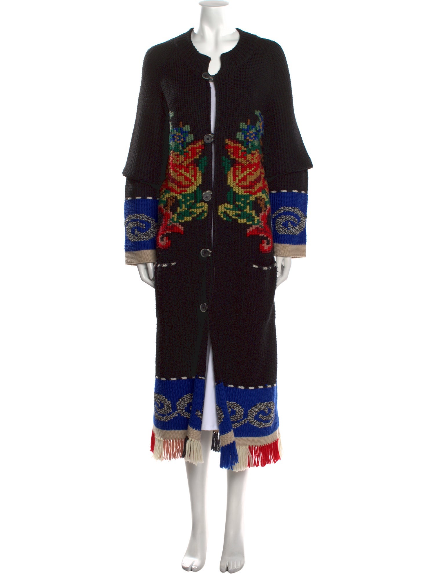 BODE Merino Wool Printed Sweater