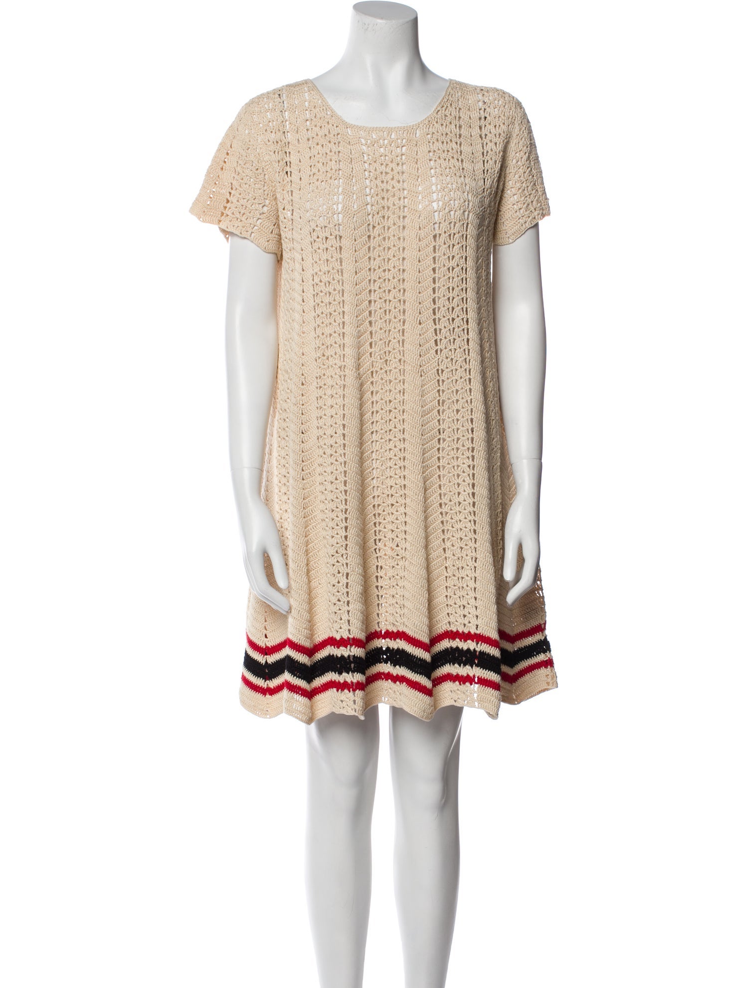 BODE Scoop Neck Mini Dress