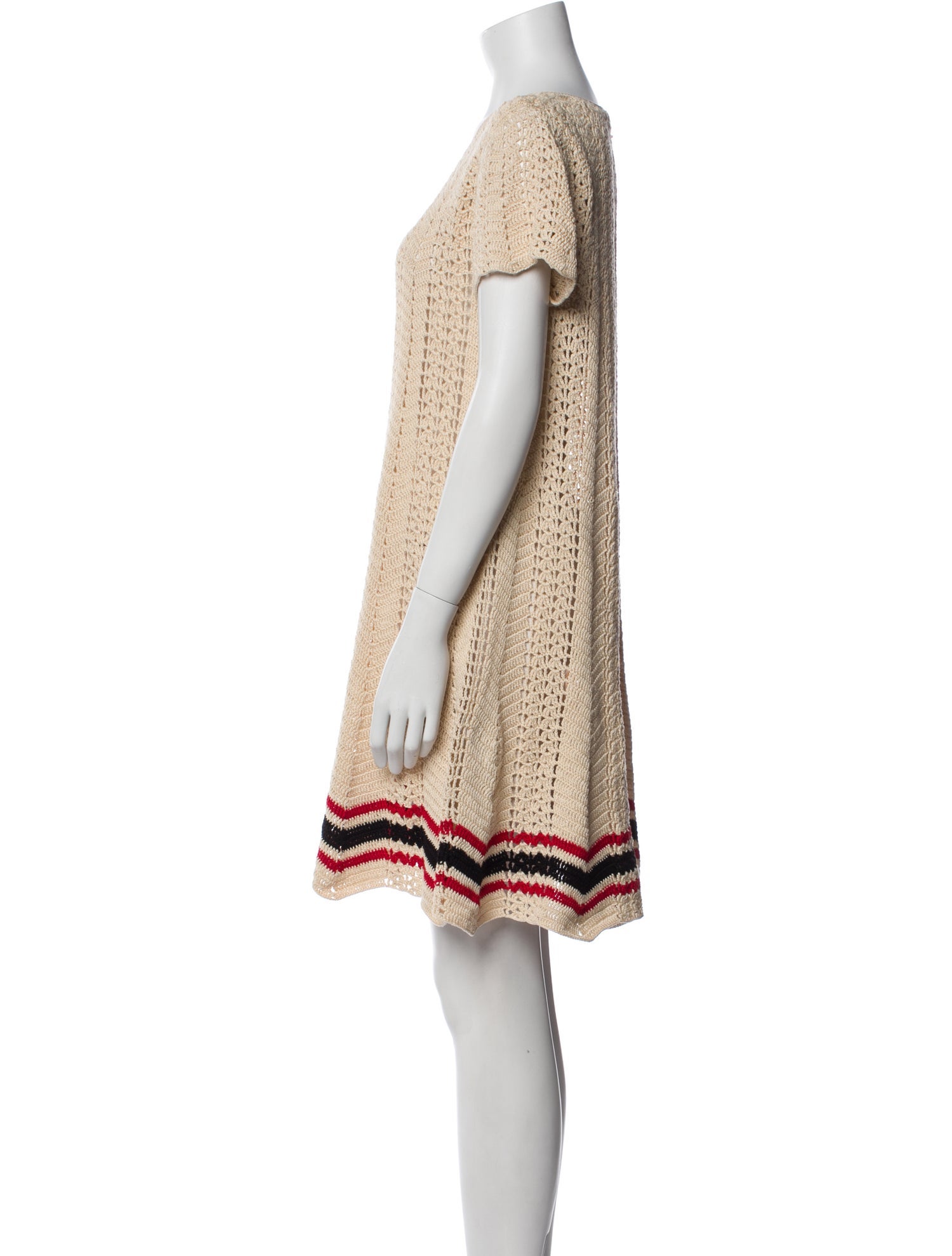 BODE Scoop Neck Mini Dress