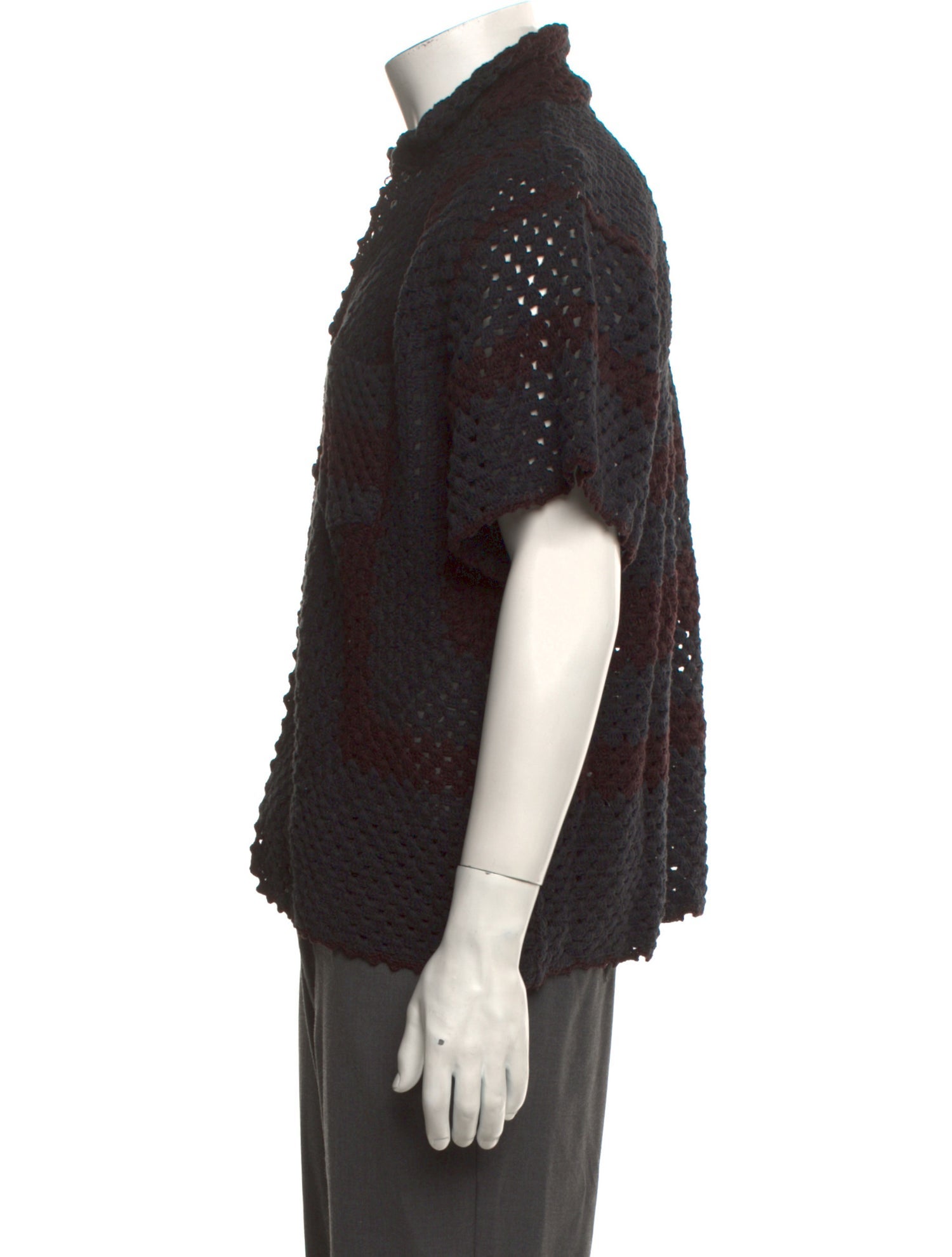 BODE V-Neck Short Sleeve Cardigan