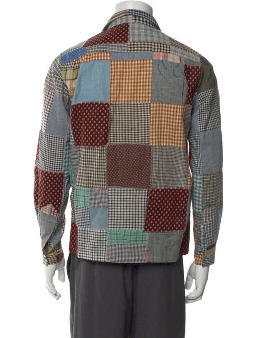 BODE Plaid Print Long Sleeve Shirt