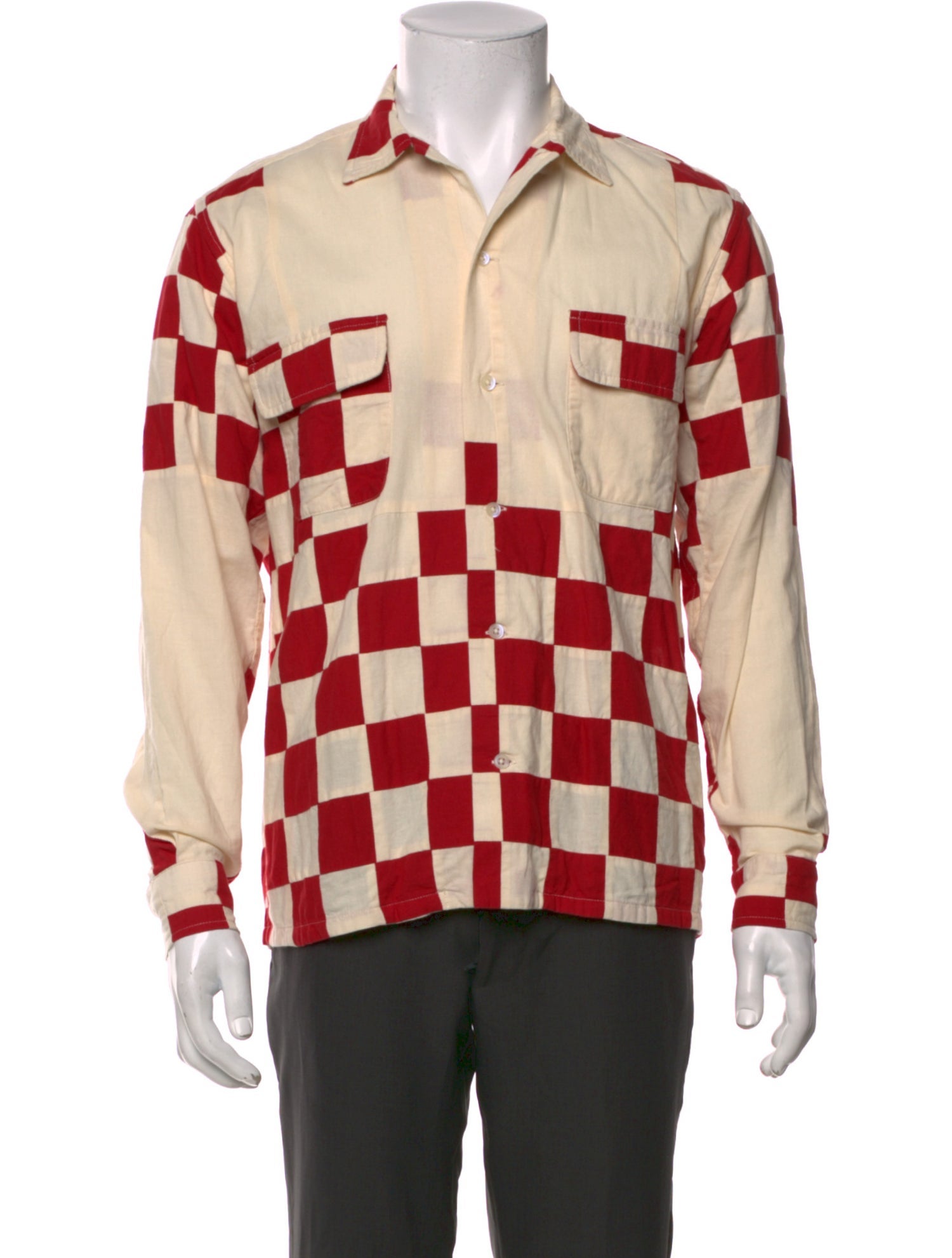 BODE Printed Long Sleeve Dress Shirt