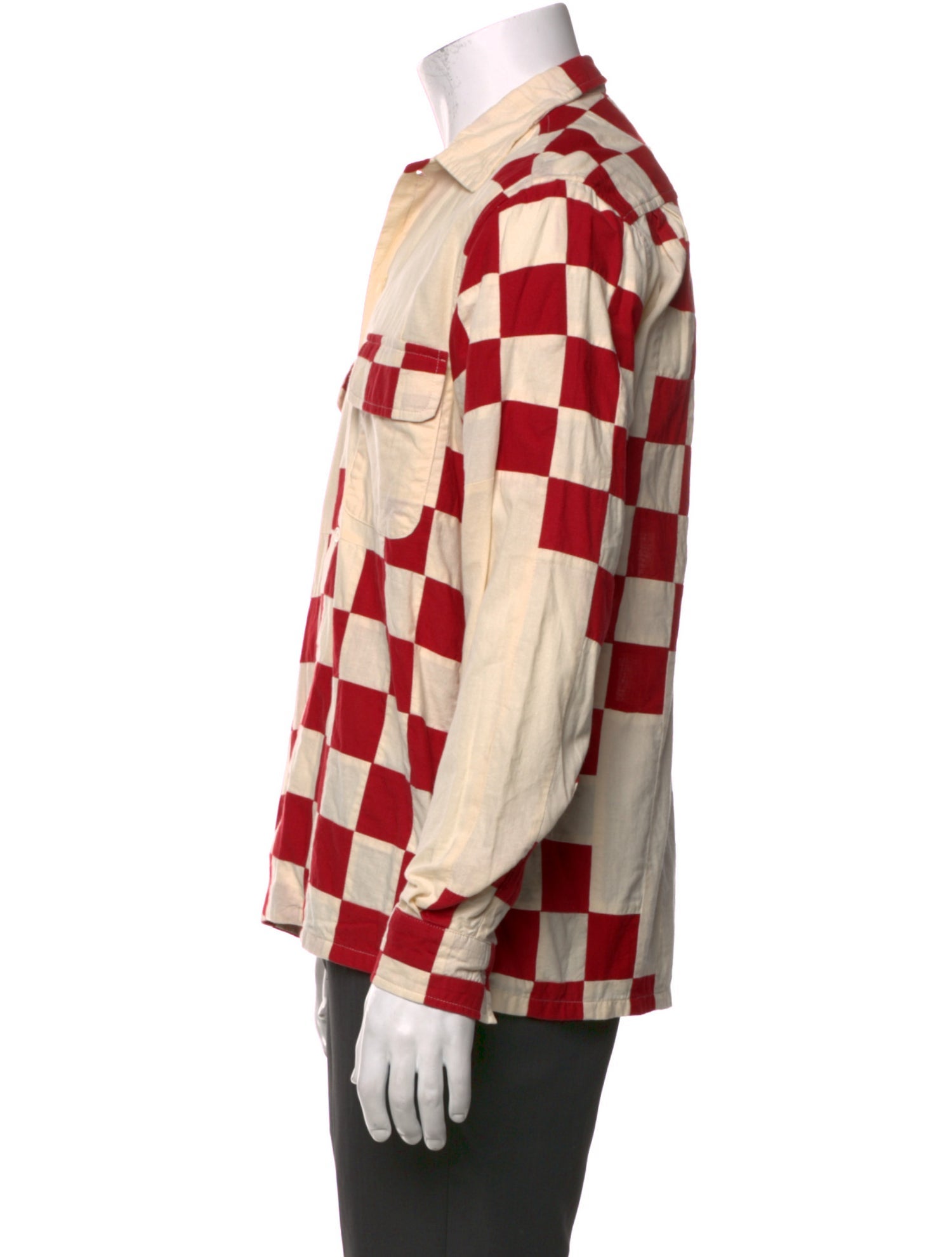 BODE Printed Long Sleeve Dress Shirt