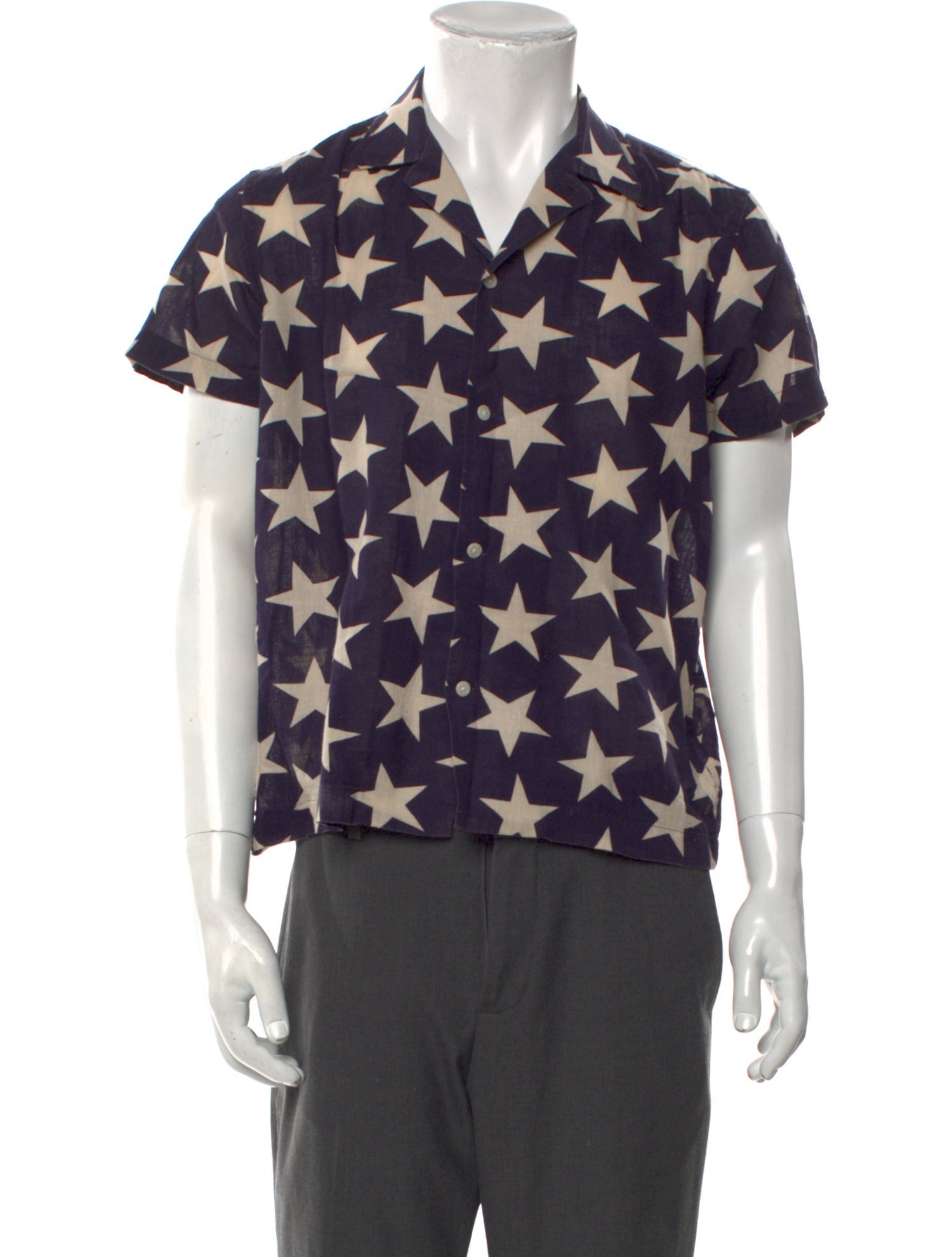 BODE Printed Short Sleeve Shirt