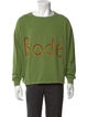 BODE Graphic Print Crew Neck Pullover