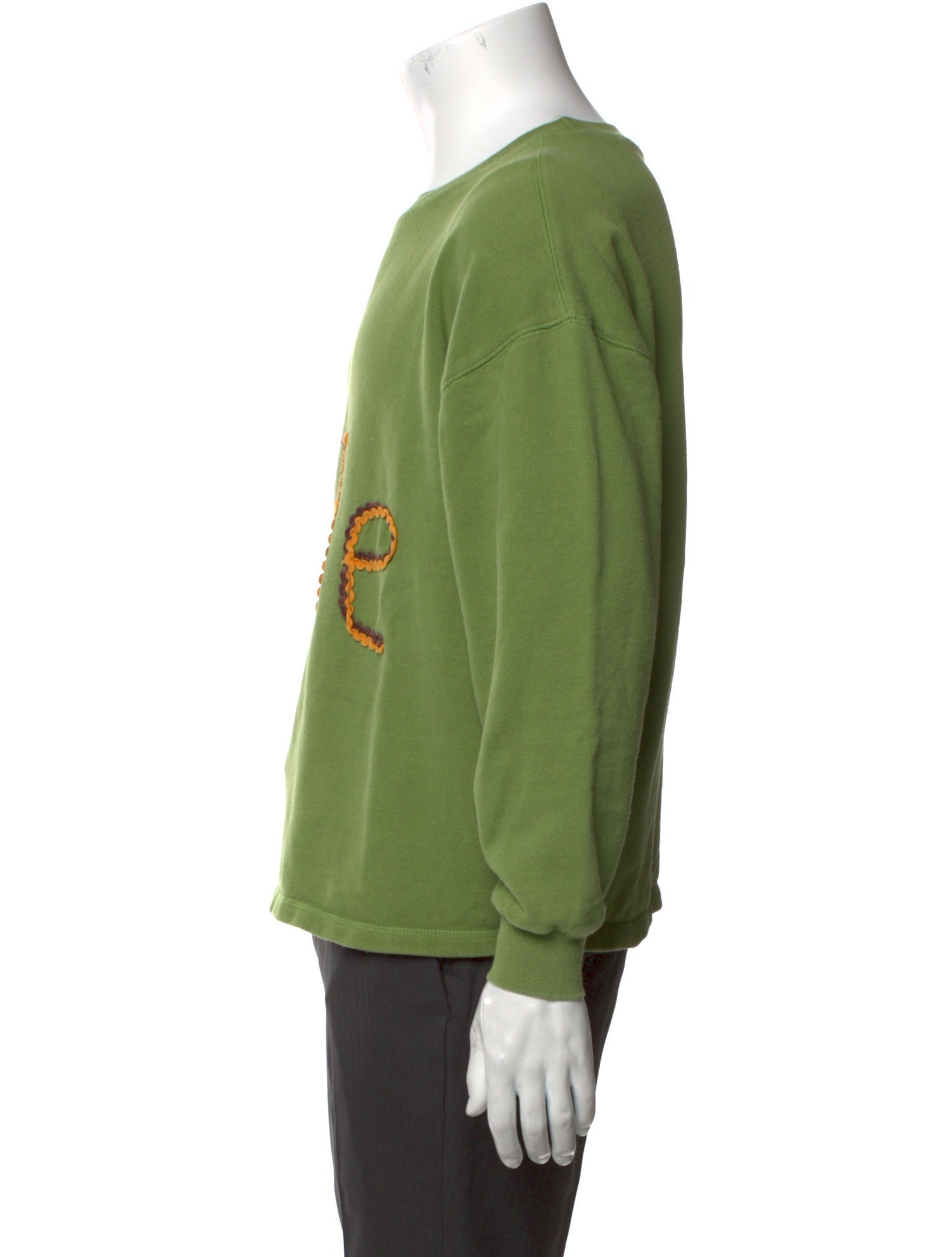 BODE Graphic Print Crew Neck Pullover