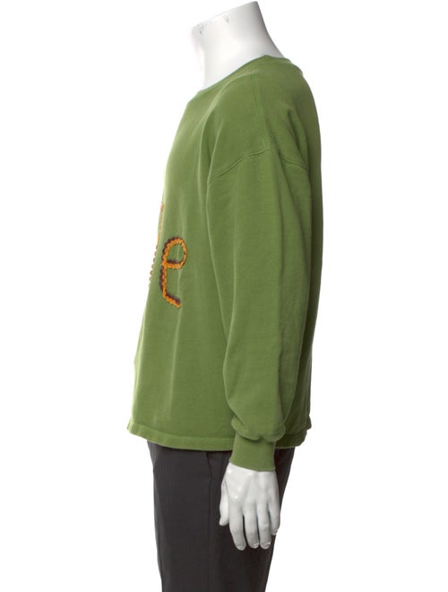 BODE Graphic Print Crew Neck Pullover