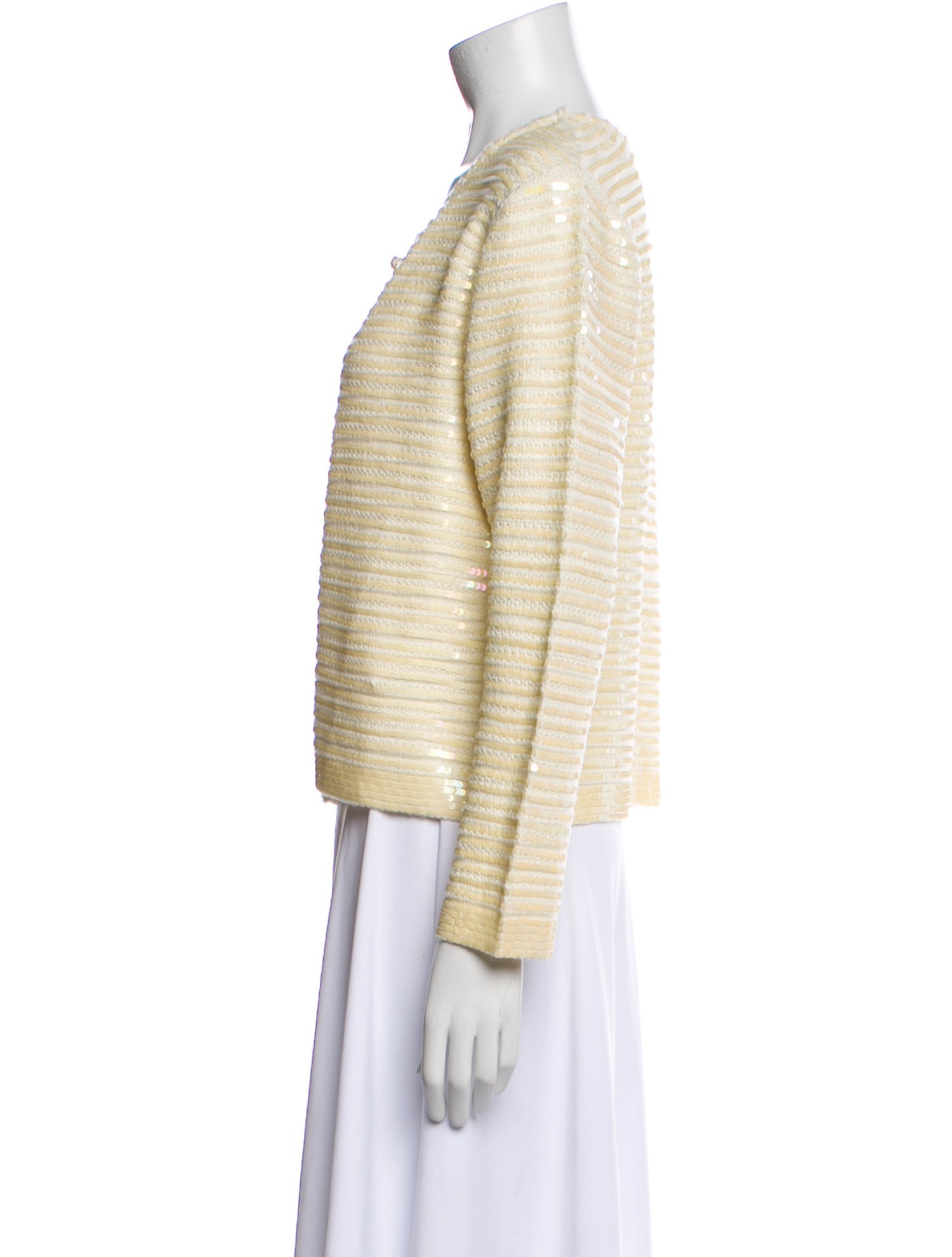 BODE Wool Striped Evening Jacket