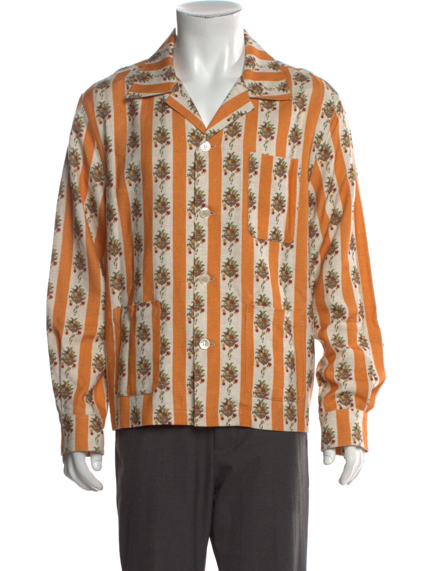 BODE Fruit Bowl Printed Shirt