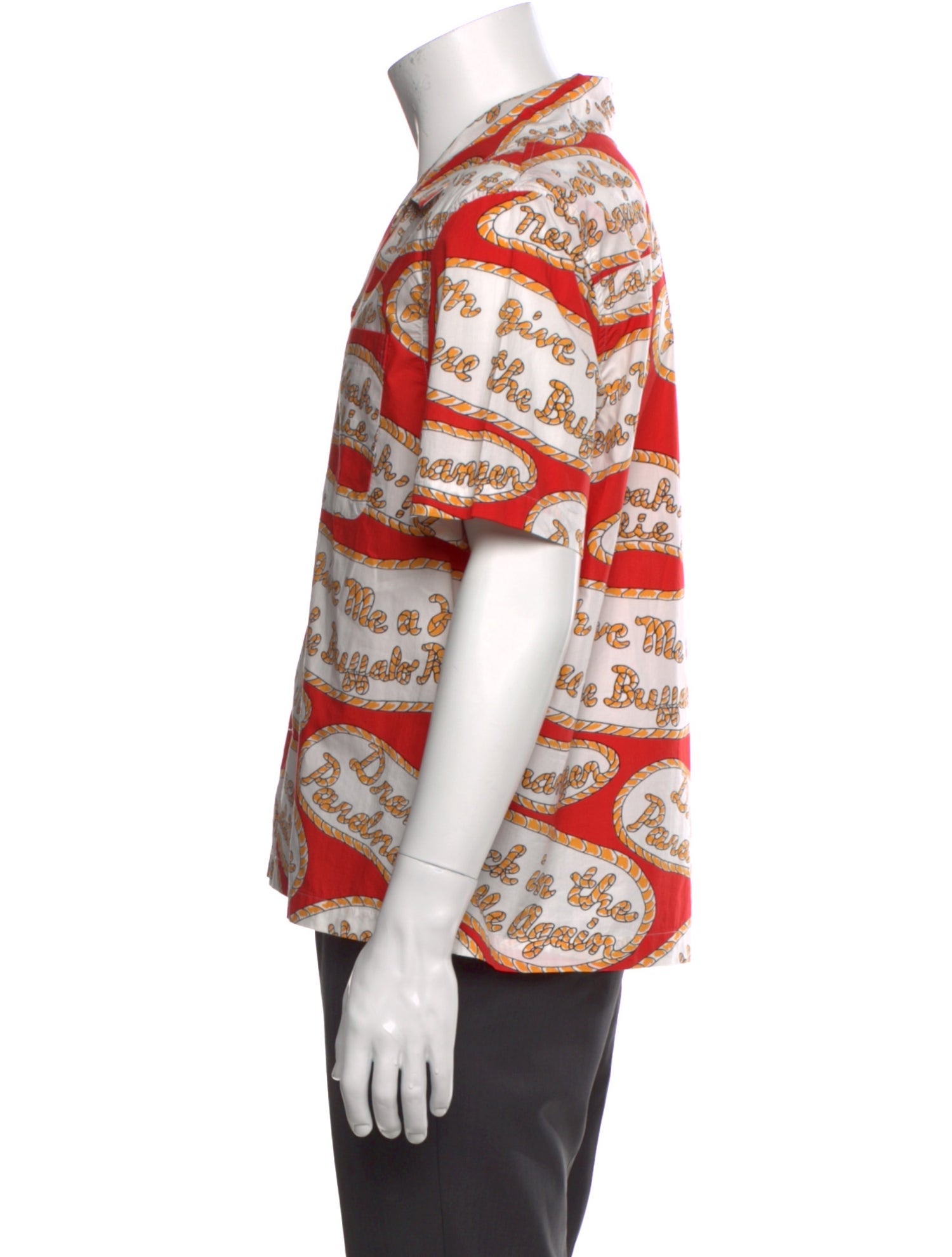 BODE Graphic Print Short Sleeve Shirt