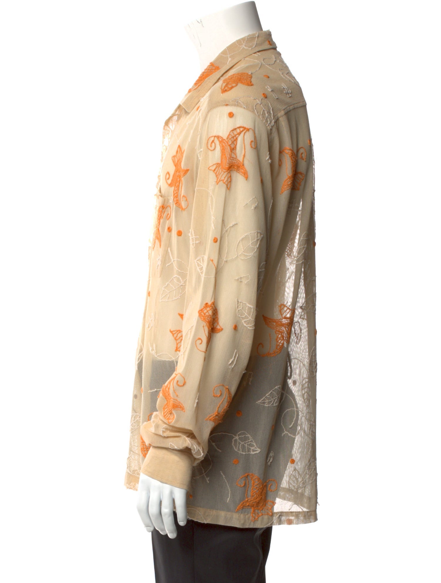 BODE Graphic Print Long Sleeve Shirt