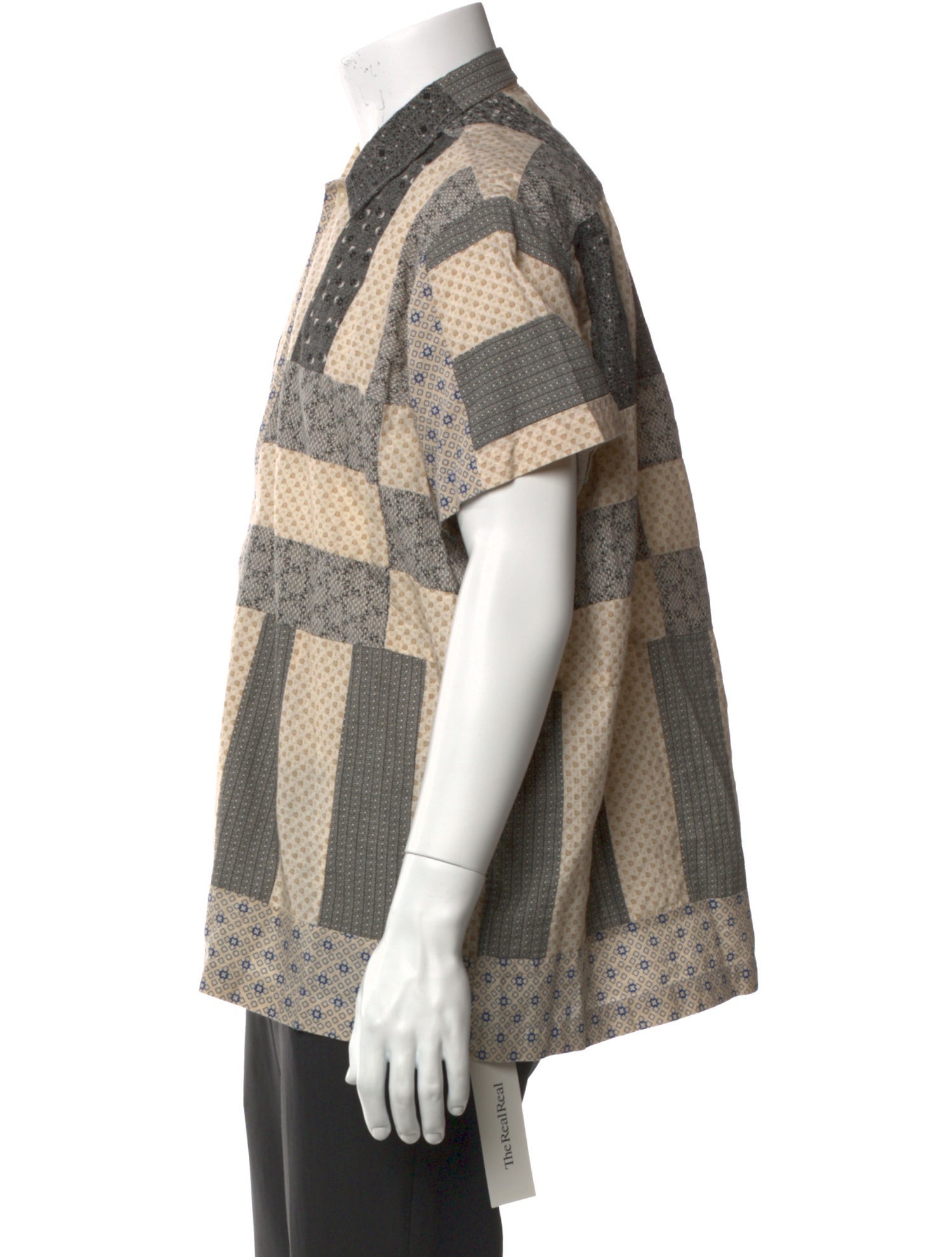 BODE Polka Dot Print Short Sleeve Shirt