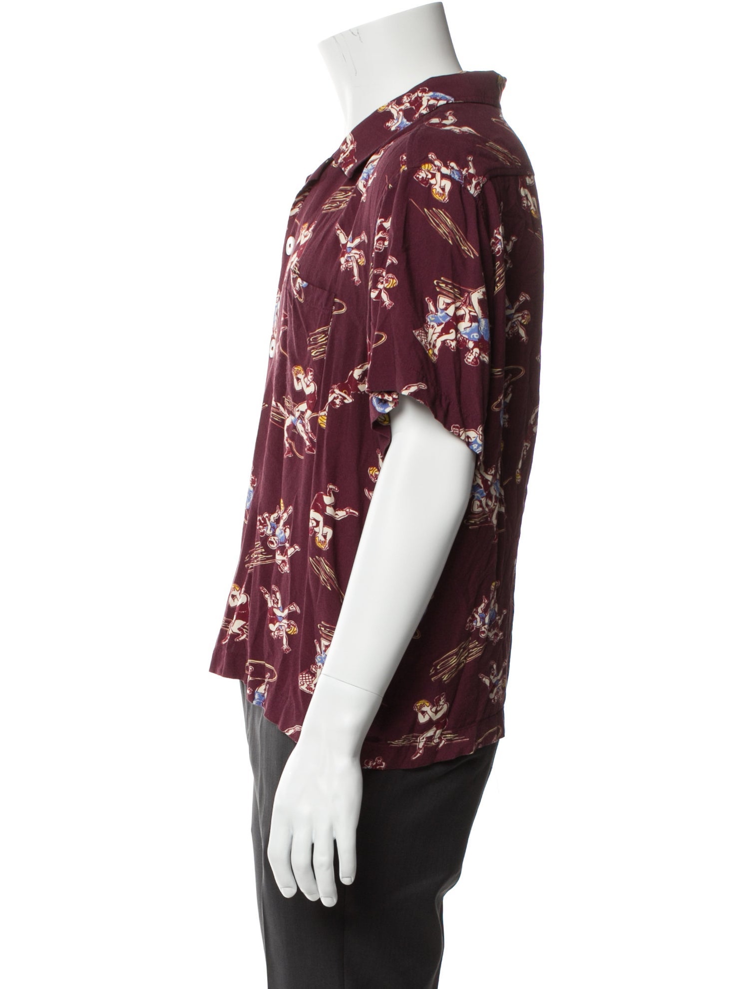 BODE Printed Short Sleeve Shirt