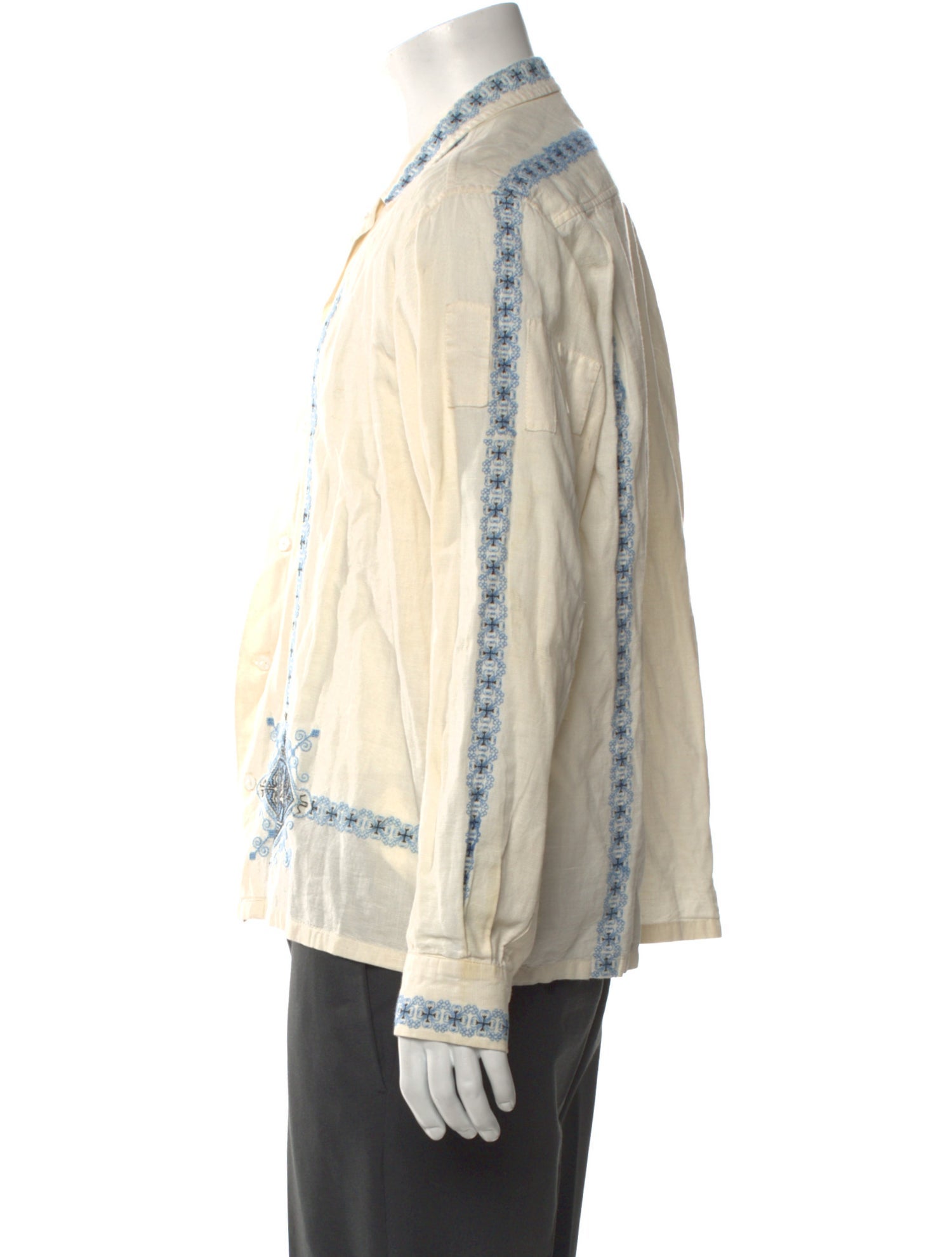 BODE Printed Long Sleeve Shirt