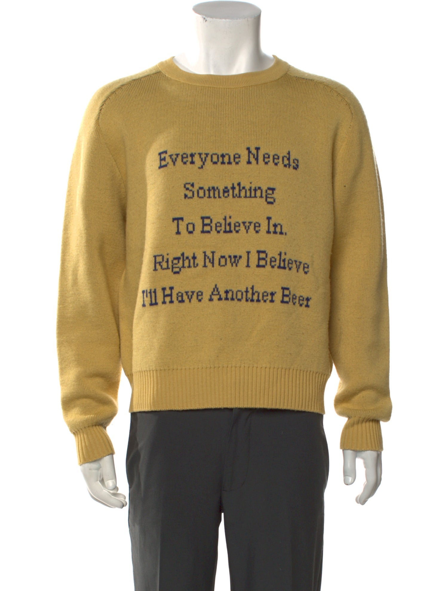 BODE Merino Wool Graphic Print Pullover