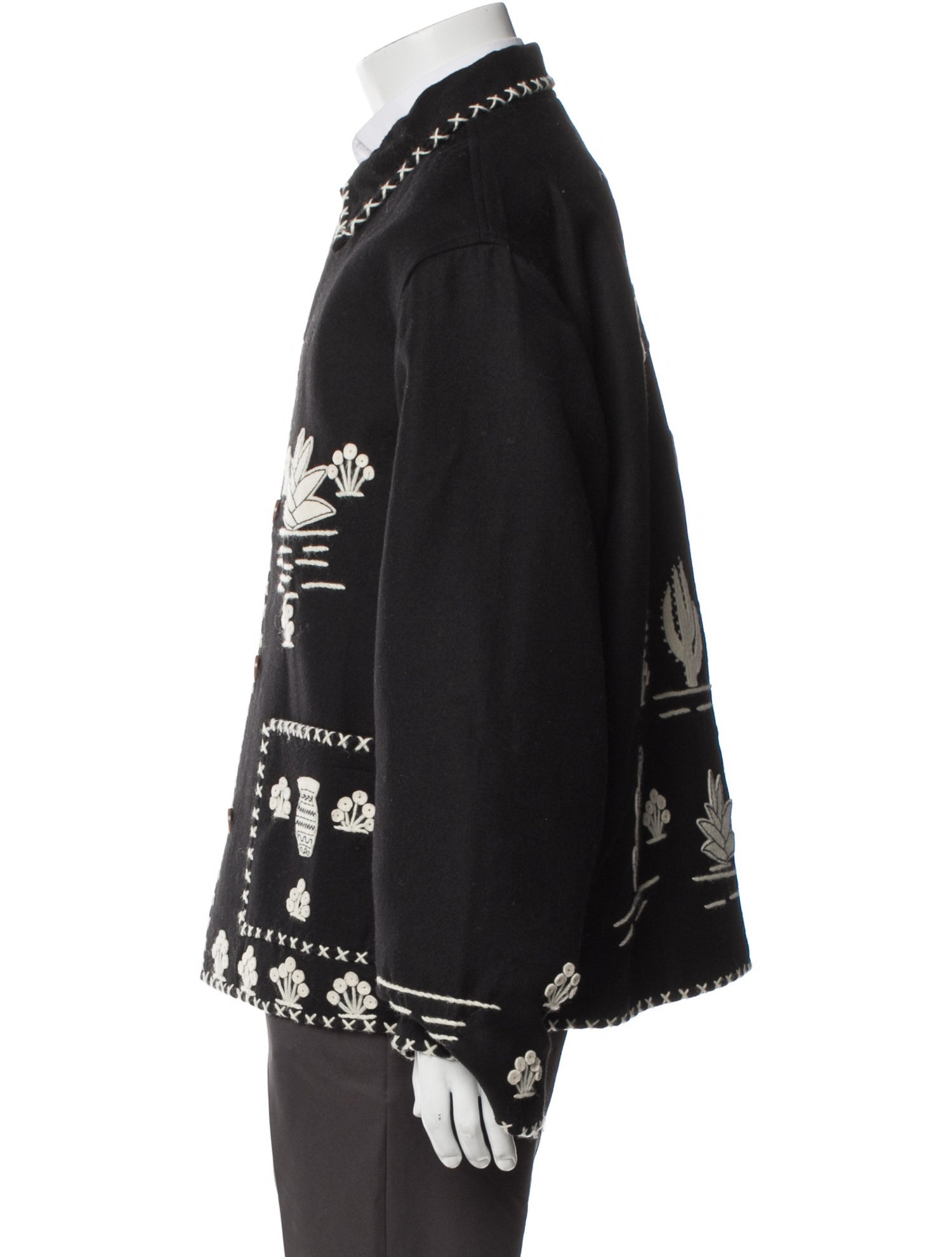 BODE Merino Wool Printed Jacket