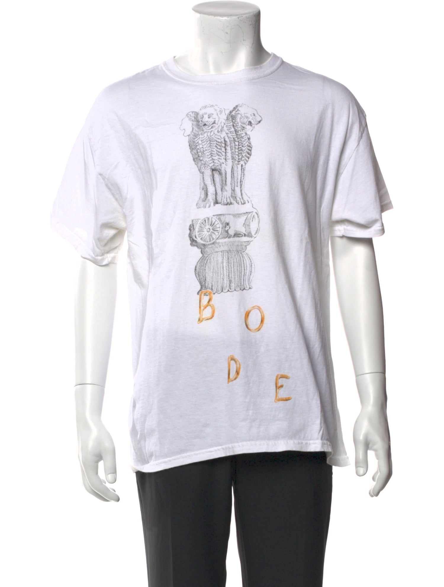 BODE Graphic Print Crew Neck T-Shirt