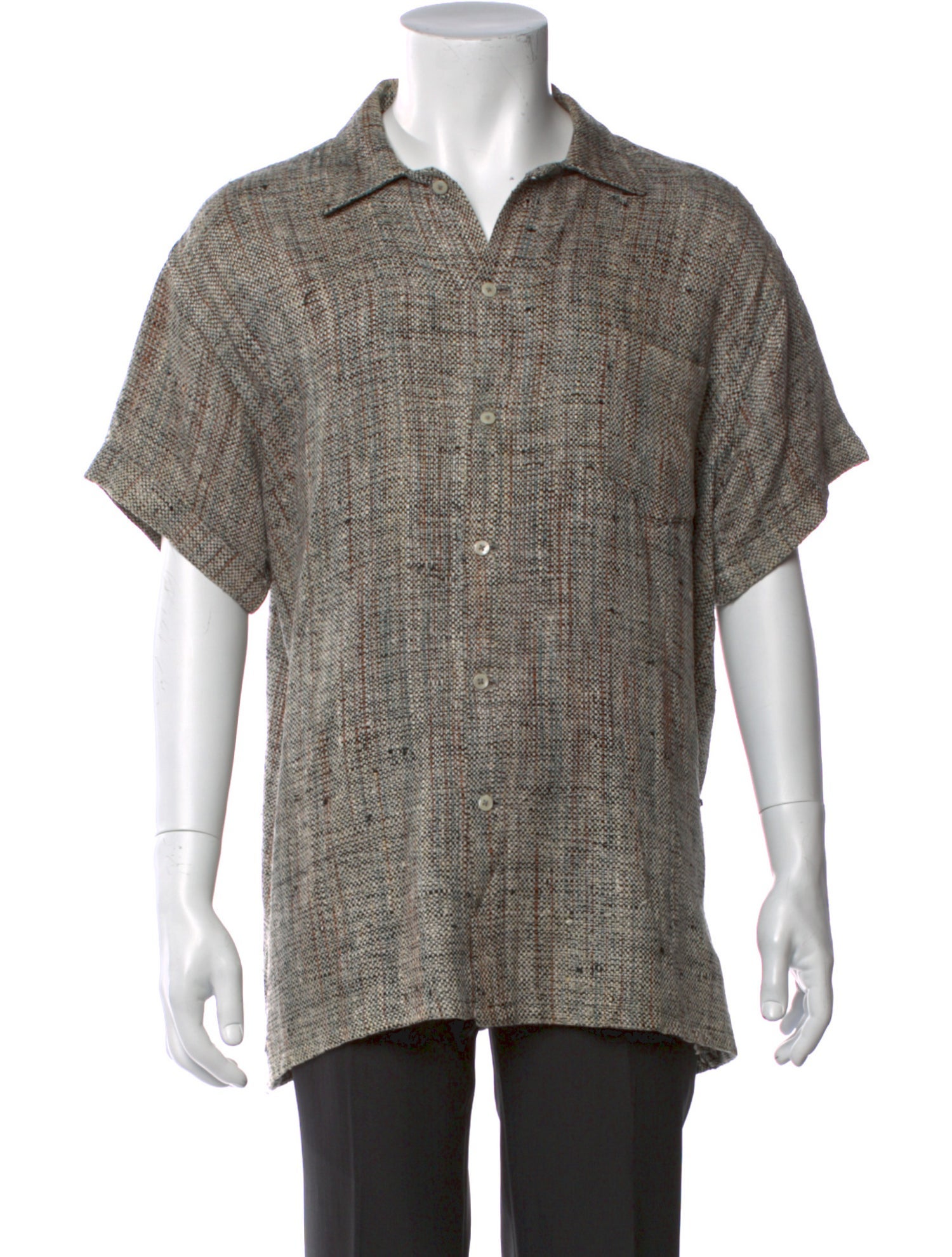 BODE Silk Printed Shirt