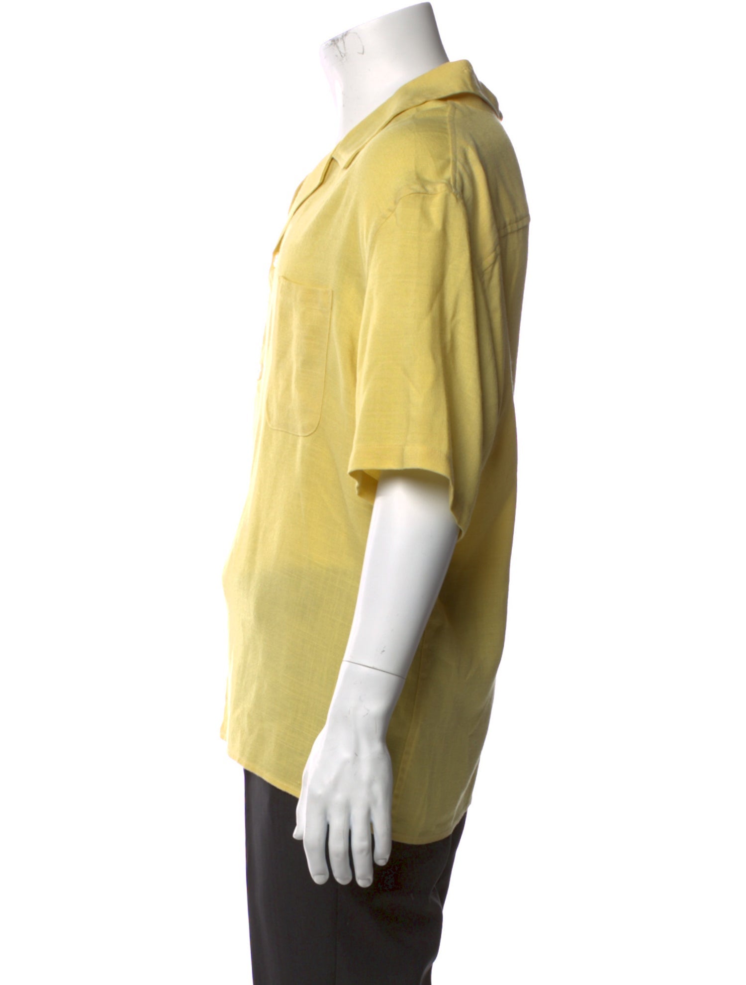 BODE Linen Short Sleeve Shirt