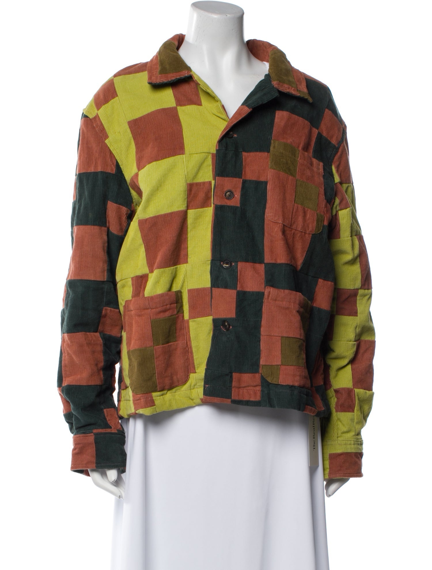 BODE Plaid Print Jacket