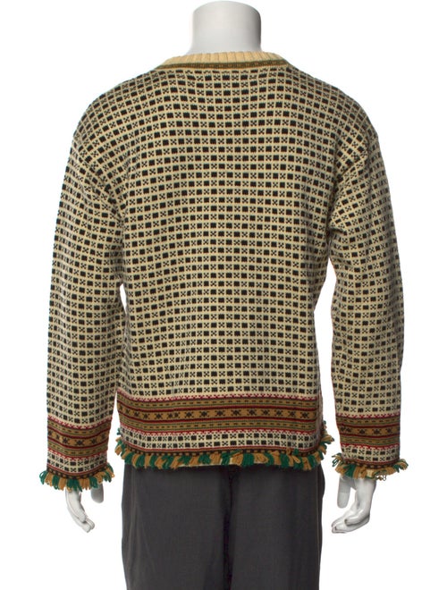 BODE Merino Wool Printed Pullover