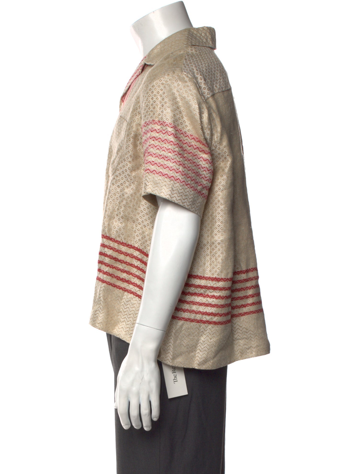 BODE Printed Short Sleeve Shirt