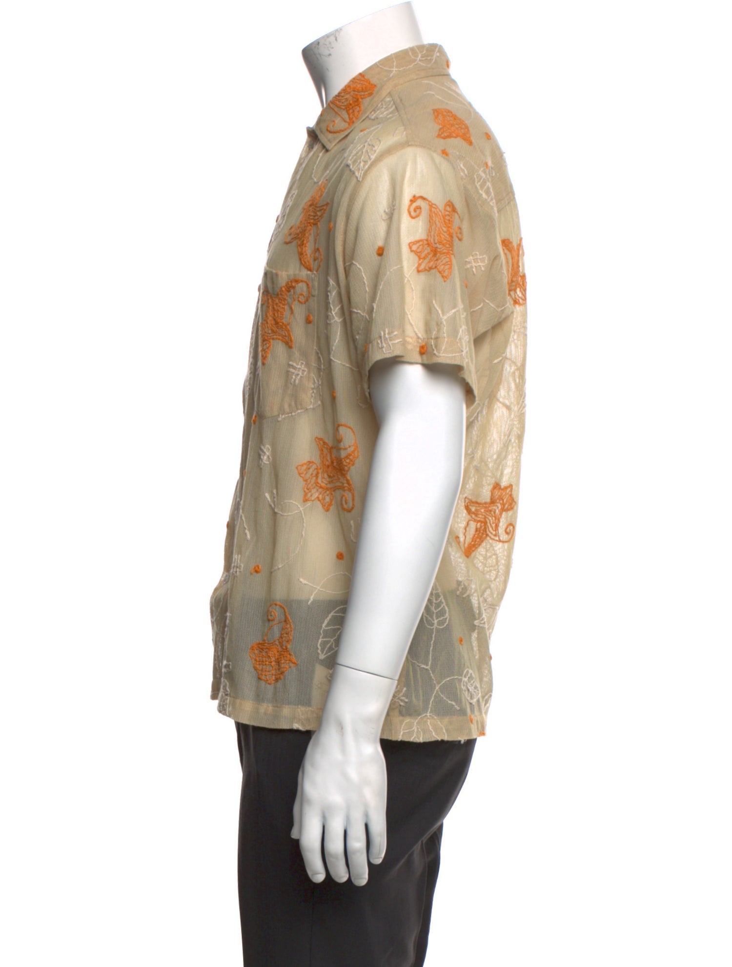 BODE Printed Short Sleeve Shirt