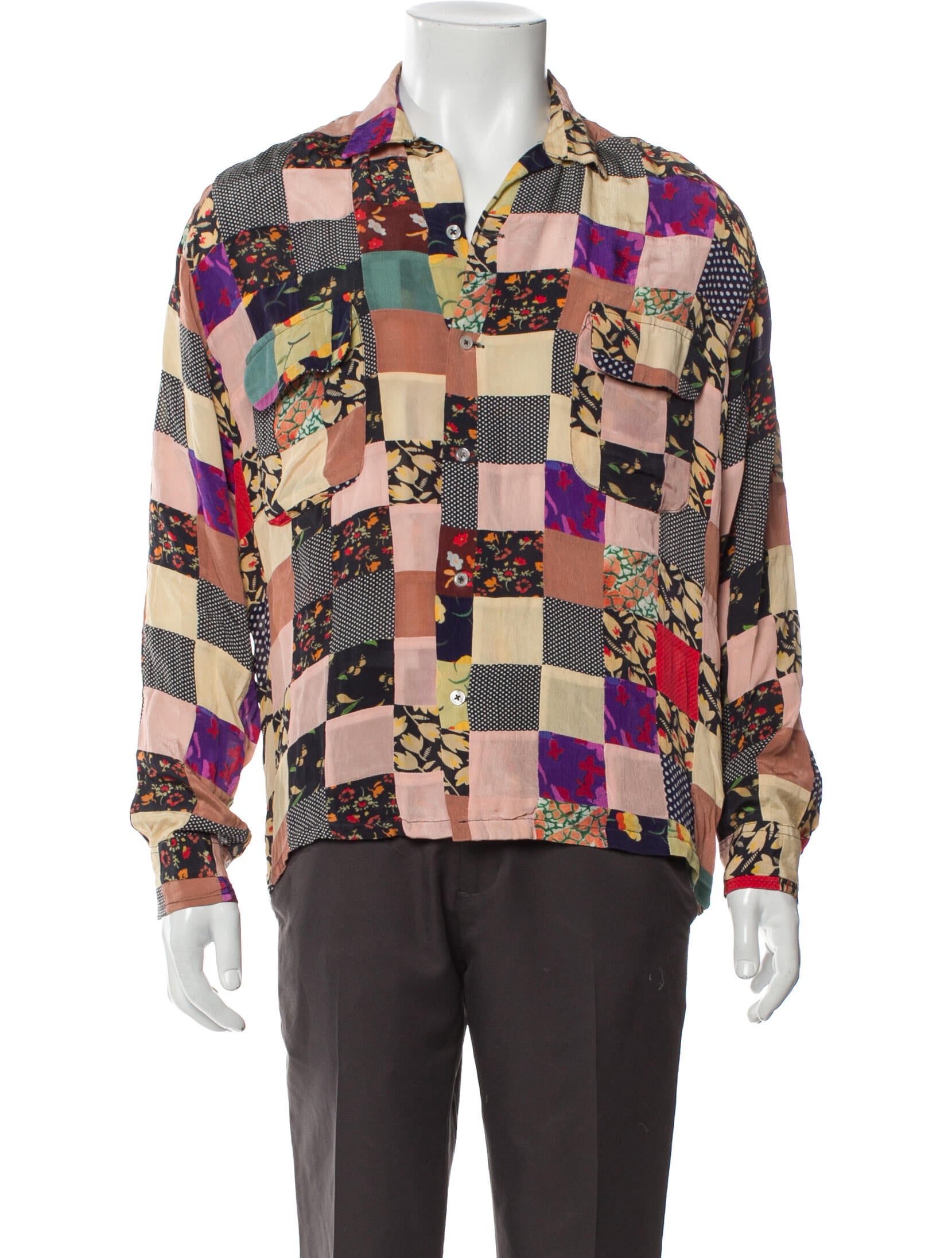 BODE Printed Long Sleeve Shirt