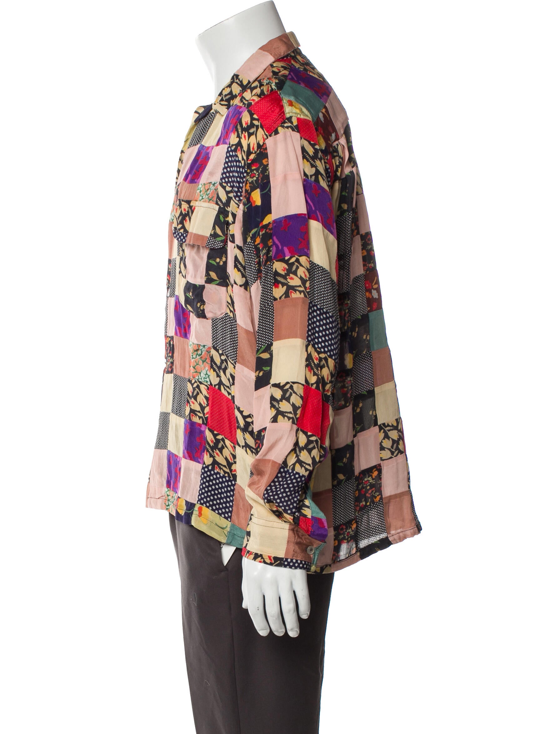 BODE Printed Long Sleeve Shirt