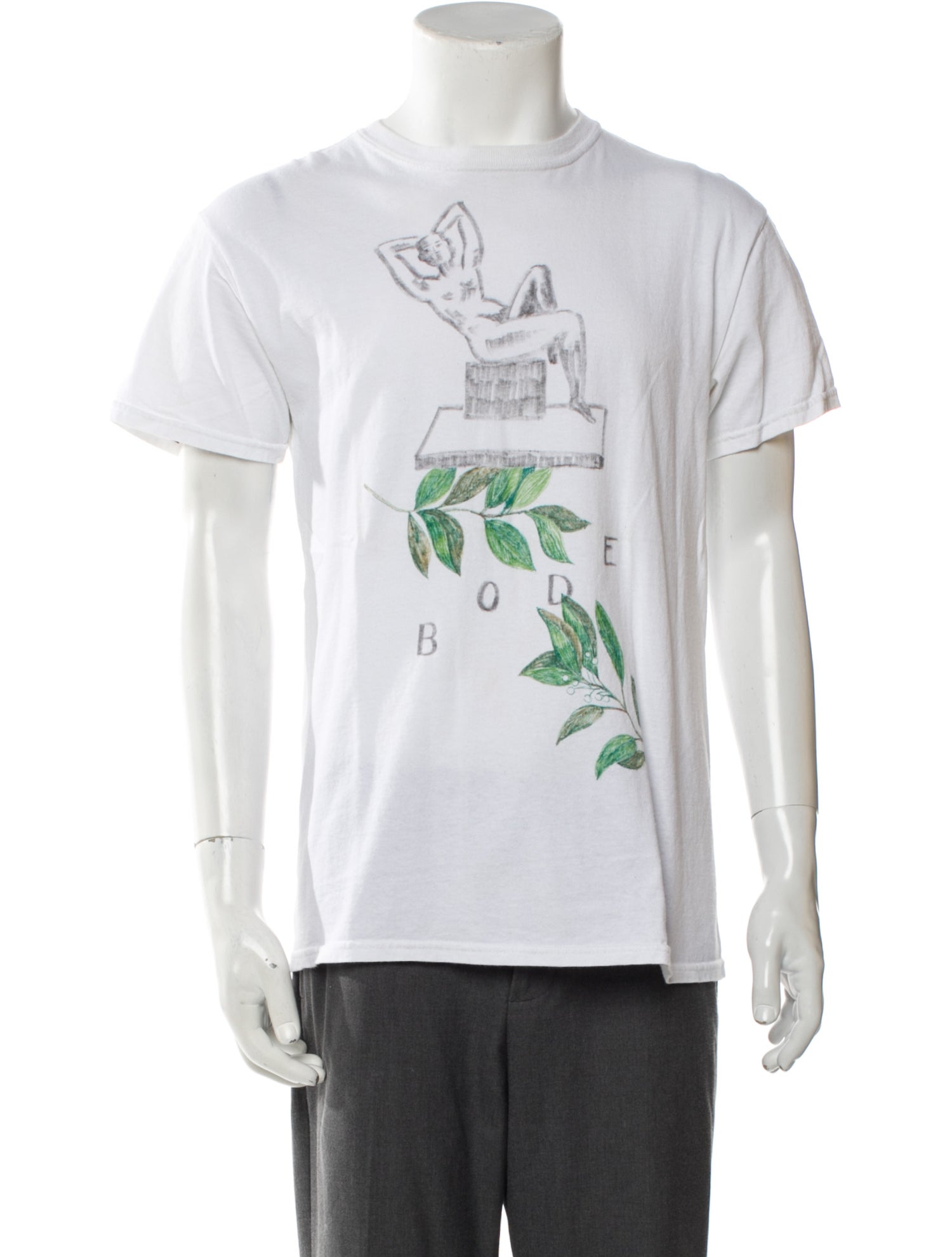 BODE Graphic Print Crew Neck T-Shirt