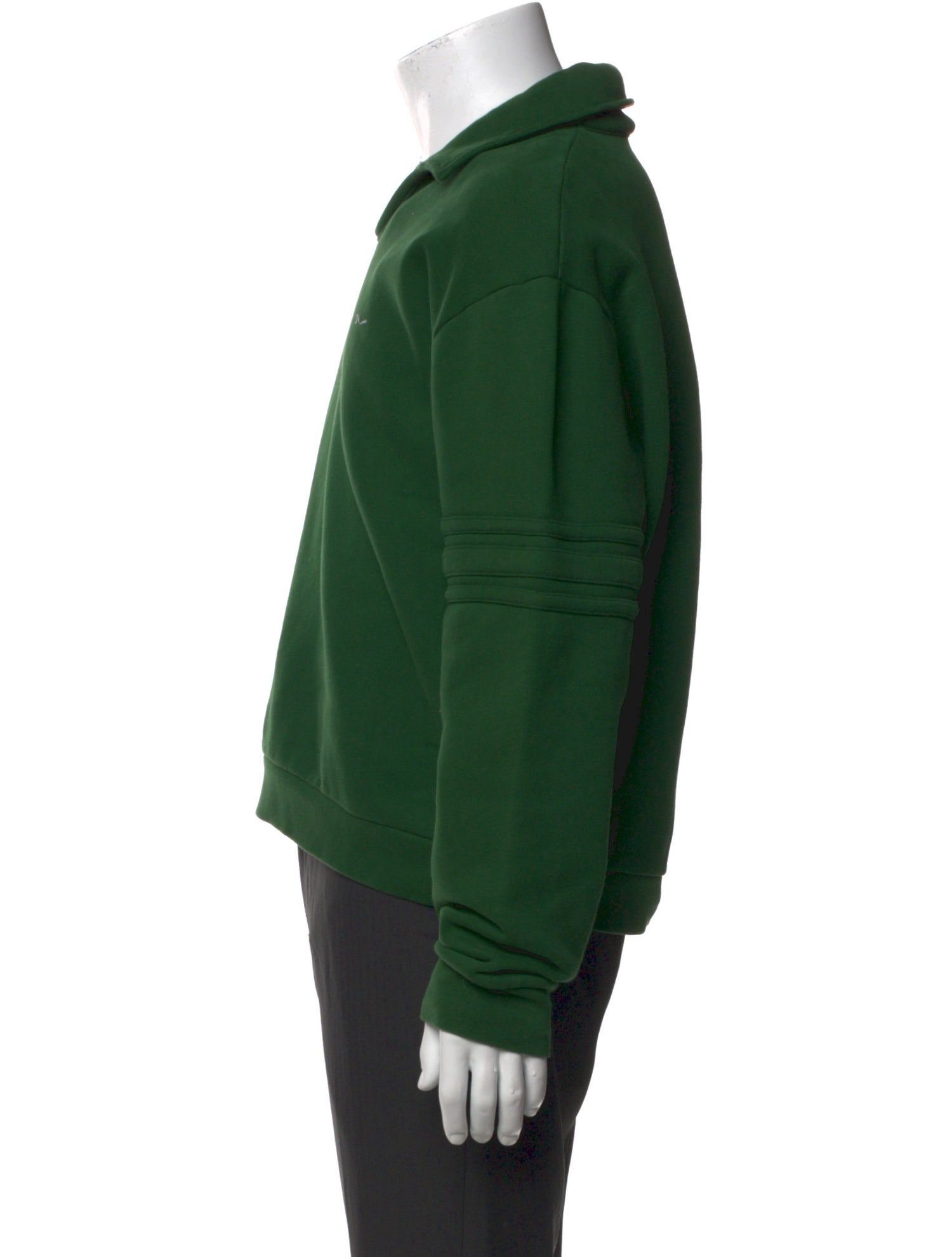 BODE V-Neck Long Sleeve Sweatshirt