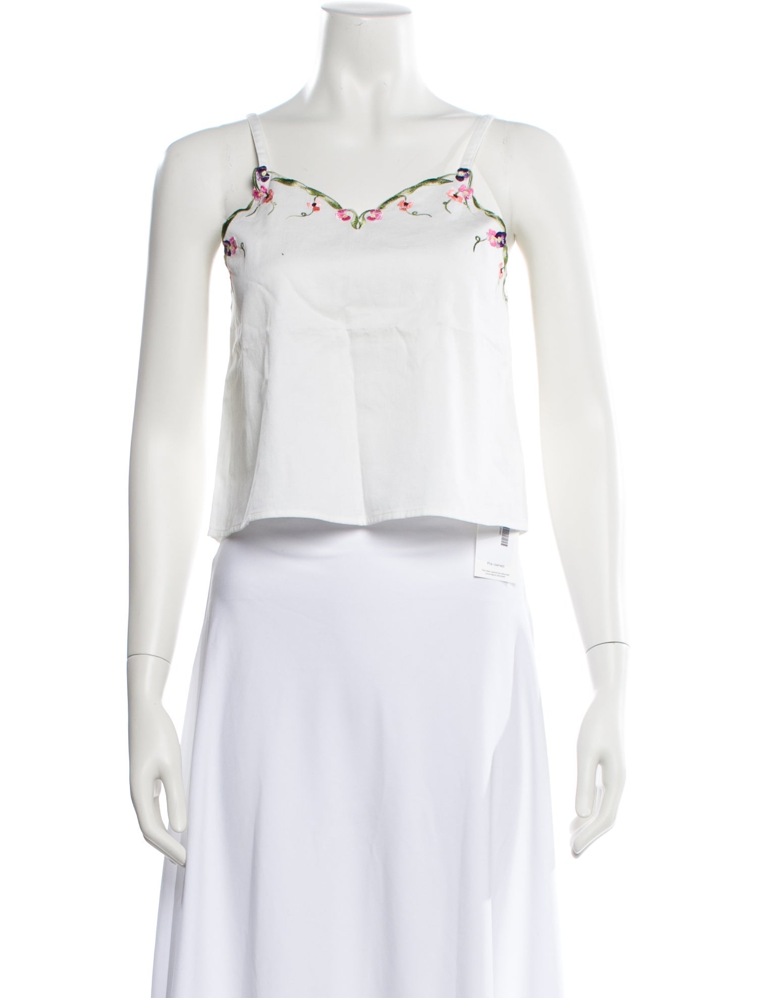 BODE Strapless Crop Top